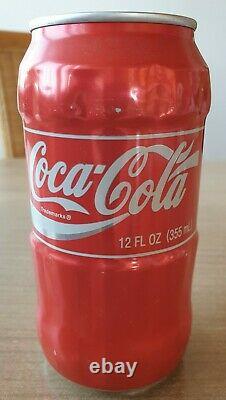 RARE prototype Coca Cola Classic Contour Can. Green Logo. Empty can