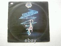 REAL THING CAN YOU FEEL THE FORCE RARE LP RECORD vinyl 1978 INDIA INDIAN ex
