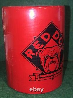 RED DOG BRAND BEER KOOL KAN Brand can coozie CLEAN. RARE. Vintage 80s