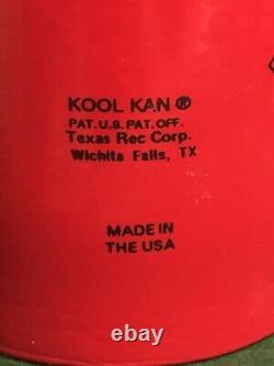 RED DOG BRAND BEER KOOL KAN Brand can coozie CLEAN. RARE. Vintage 80s