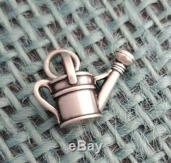 RETIRED James Avery WATERING CAN Charm, RARE, flowers gardening garden