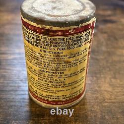 Rare 1903 Success Baking Powder Tin Sealed Sea Gull Specialty Co Balt, MD