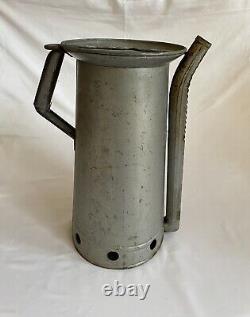 Rare Antique Vintage Huffman 5 qt 1930's Oil Can 14 Spout Gas Station Huffy