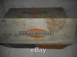 Rare Case of Harley Two-Cycle SAE 40 Cone Top Oil Can Metal
