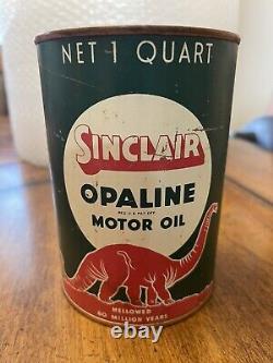 Rare Copper lid Sinclair Quart Oil Can