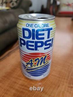 Rare Diet Pepsi A. M. 1989 Test Market Can