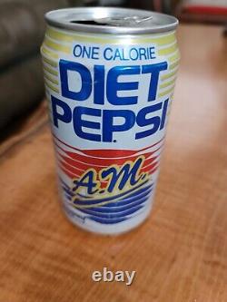 Rare Diet Pepsi A. M. 1989 Test Market Can