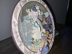 Rare Disney 3D Cinderella Collectible Plate We Can Do It
