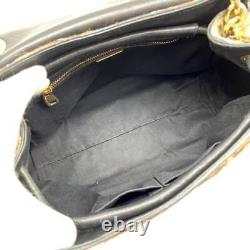 Rare Dolce Gabbana Chain Handbag Haraco 2Way Shoulder Can Be Used