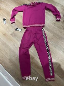 Rare Dolce and Gabbana Girls tracksuit Age 12 and 10 Rare Can Fit Women UK 6