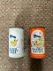 Rare Donald Duck Soda Cans (2), Orange, Black Cherry, Vintage Cans