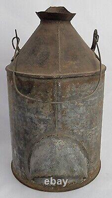 Rare & Early D. &H. R. R. DELAWARE HUDSON RAILROAD OIL CAN