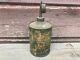 Rare Early Green Texaco Home Lubricant Oil Can Oiler