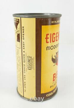 Rare Eigenbrot's Modern Growler Air Filled Sample Beer Can Breweriana Globe