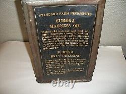 Rare Eureka Harness Oil Standard Oil Company Indiana Five Gallons Pre-owned