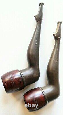 Rare French Erotic Legs Smoking Pipes-look