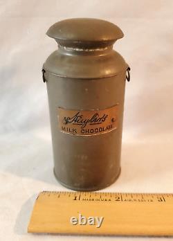 Rare Huyler's Milk Chocolate Candy Tin Container Like Milk Can Offers Considered