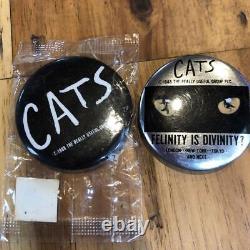 Rare Item Shiki Gekidan Cats Can Badge 1988