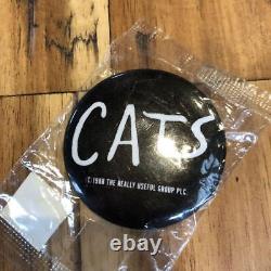 Rare Item Shiki Gekidan Cats Can Badge 1988
