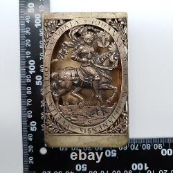 Rare Joan of Arc 835 Silver Tin Joan of Orleans (T4)