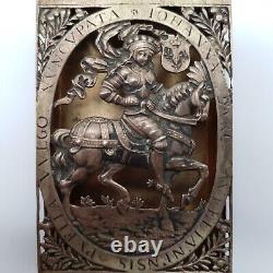 Rare Joan of Arc 835 Silver Tin Joan of Orleans (T4)