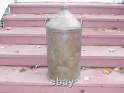 Rare Large Vetivert Oil Metal Can with screw top