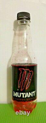 Rare Monster Energy MUTANT-Original, Gold Stake, Red Daw 3 emptied Bottle& Cans