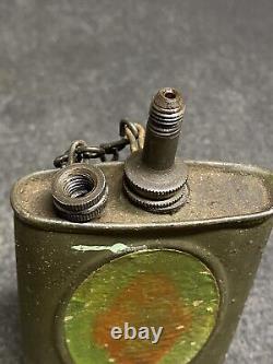 Rare Old Vintage Gun Oil Can, Spotoil Or Spot Oil With Content