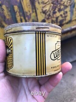 Rare Old Vintage Nash motors motor lubricant Can Lubriplate gas and oil