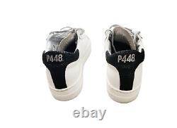 Rare P448 sneakers Italy Made SZ 40 You can surf later white black gray Unisex