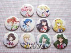 Rare Sailor Moon Cosmos Theater Exclusive Trading Can Badge Set 10 Types Full