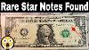 Rare Star Notes Found Searching Stacks Of Bills