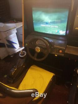 Rare Taito Battle gear 3 driving arcade game machine fully working CAN DELIVER