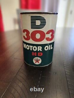 Rare Texaco DO 303 Oil Can