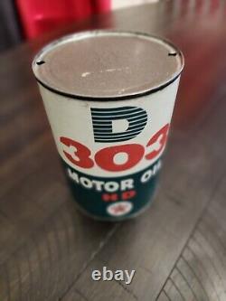 Rare Texaco DO 303 Oil Can