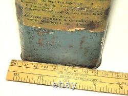 Rare Vintage 1920's Petroliana VERBROITE CARBON DESTROYER Can Paper Labels