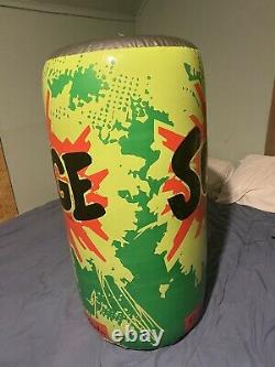 Rare Vintage 1998 LARGE Inflatable Surge Soda Can Display Advertisement 90s