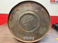 Rare Vintage 5 Gallon Delco Shock Fluid Oil Can Dealer Display Original Gm 619