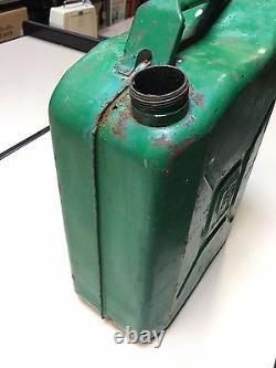 Rare Vintage BP Energol Jerry Can Tin