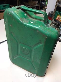Rare Vintage BP Energol Jerry Can Tin