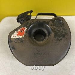 Rare Vintage Bmw Petrol Fuel Jerry Can- Fits Classic Bellino Spare Wheel