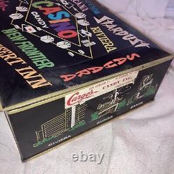 Rare Vintage Candy Tin Vegas Casino -cargo Candy Co. Pittsburgh Eagle Can