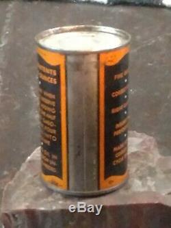 Rare Vintage Harley Davidson 1/2 Pint Two-cycle Oil Can Full