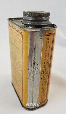 Rare Vintage Matador Insect Spray Poison Metal Advertising Tin Litho Can EMPTY