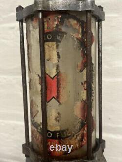 Rare Vintage Redex Dispenser Hand Pump Automobilia Car Advertising Not Oil Can