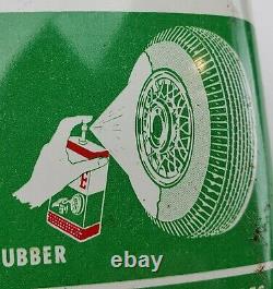 Rare Vintage Shur Wonder Whyte White Wall Tire Cleaner Can Old Gas Oil Tin Sign