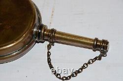 Rare & Vintage oiler. Antique small oil can, Hand held for steam engine or lathe