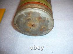 Rare early ZIP OIL can cleveland ohio spring lubricant and rust solvent