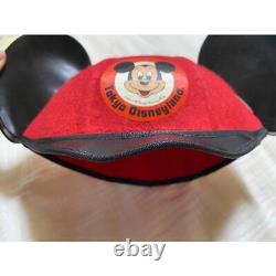 Retro Mickey Mickey Rare Ear Hat Backpack Can Badge at the time of opening