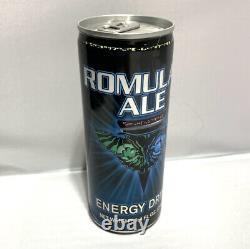 Romulan Ale Energy Drink 1 Can 8.4 Oz RARE 2012 Collectible NOT FOR CONSUMPTION